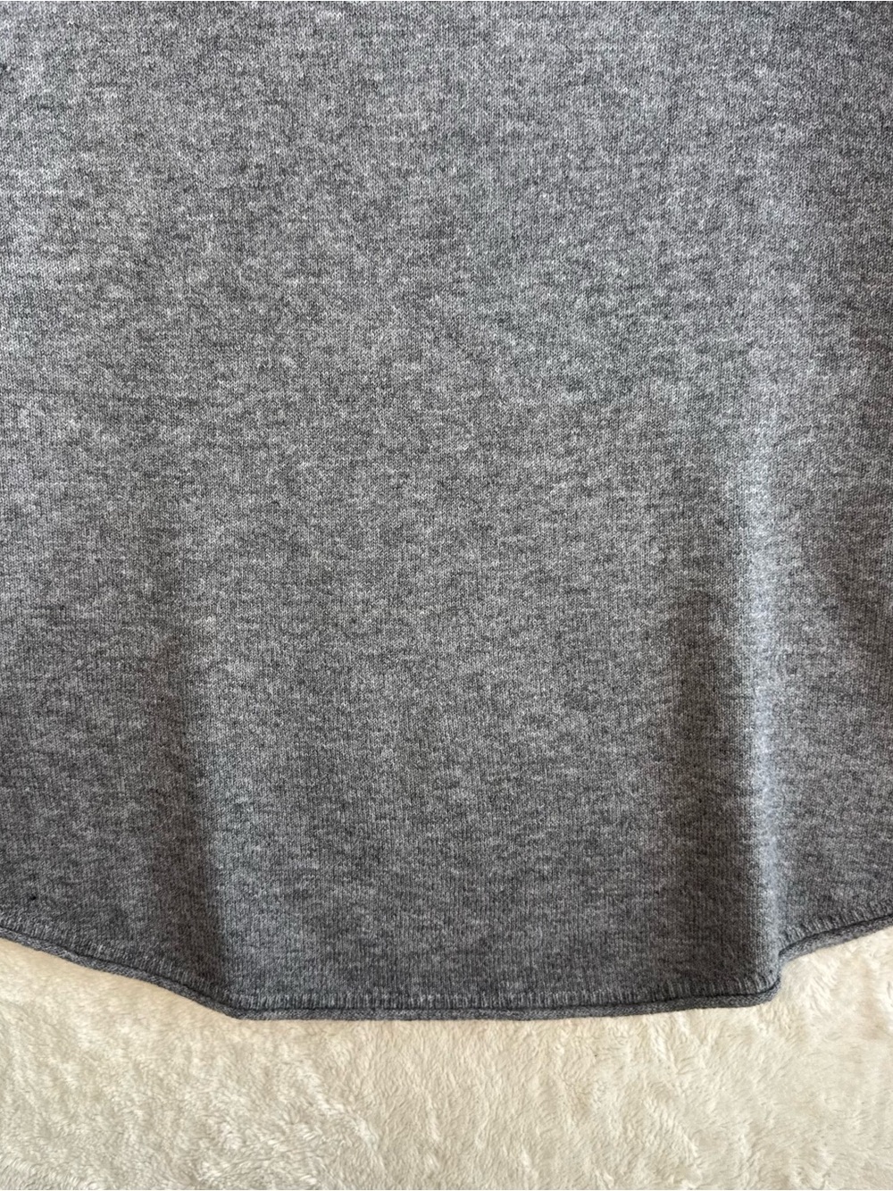 The Normal Brand Marianna Crewneck Sweater Women’s Medium Gray Oversized NEW - Picture 3 of 10